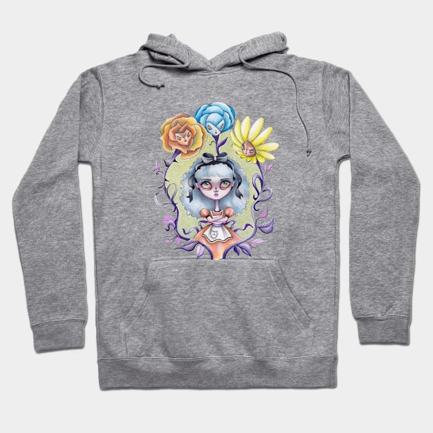 Wicked Alice Garden Hoodie by Enchanted Fields